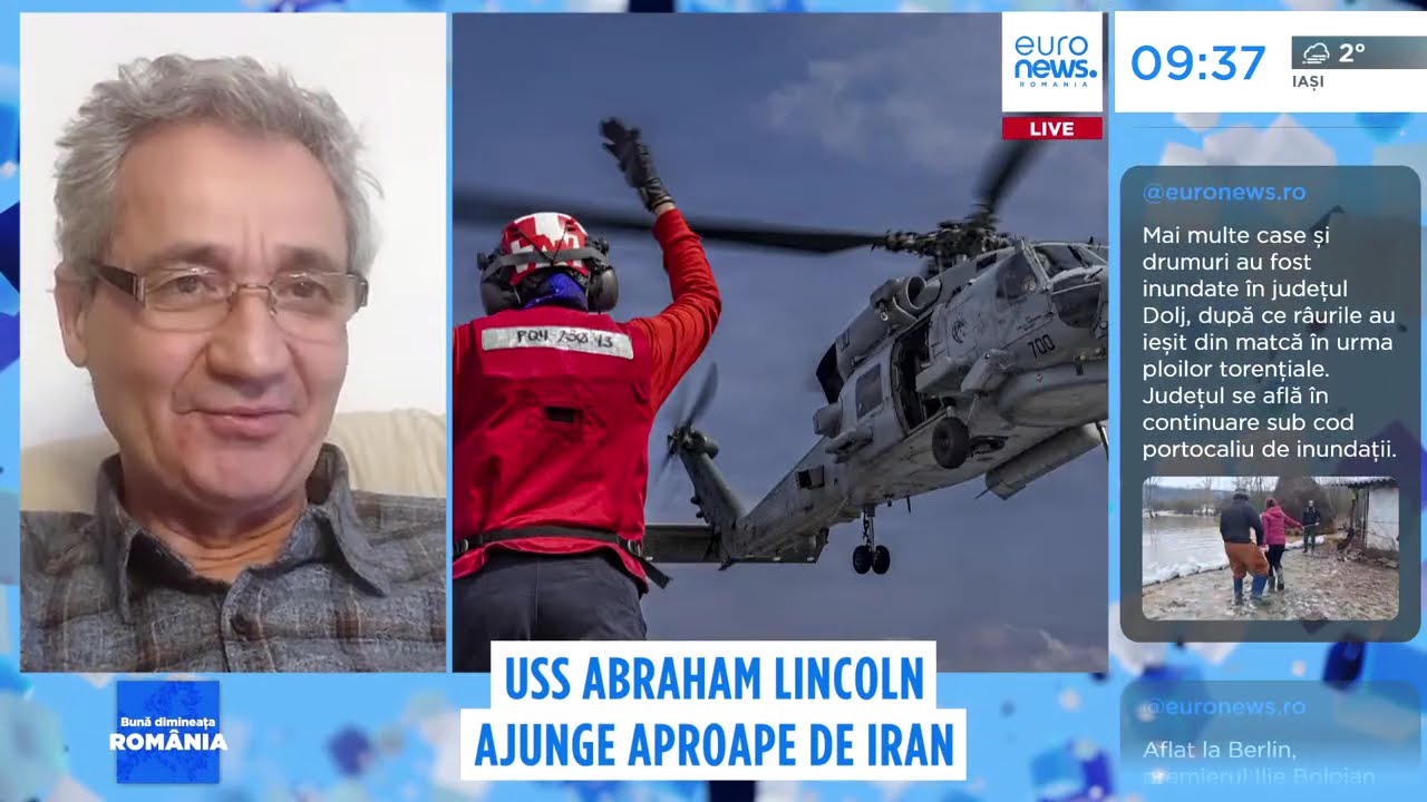 USS Abraham Lincoln, în centrul tensiunilor SUA–Iran
