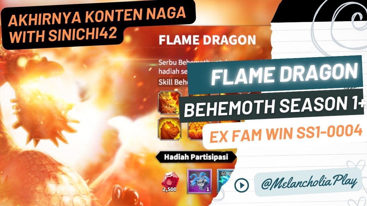 Akhirnya Flame Dragon Berhasil Ditaklukkan & Ex-Fam Victory | Call Of Dragons With @Shinchi42