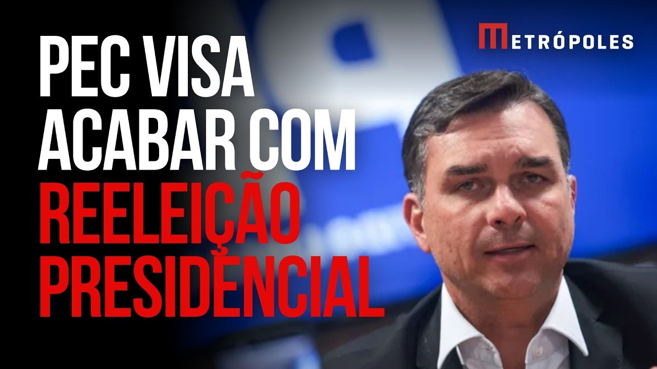 Flávio Bolsonaro protocola PEC para acabar com reeleição de presidente