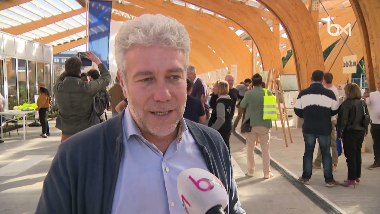 Inauguration du nouveau Recypark Demets à Anderlecht