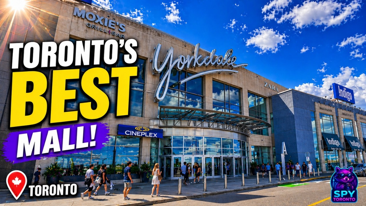 Yorkdale Shopping Centre Mall Walking Tour – Explore Toronto’s Luxury Mall in 4K