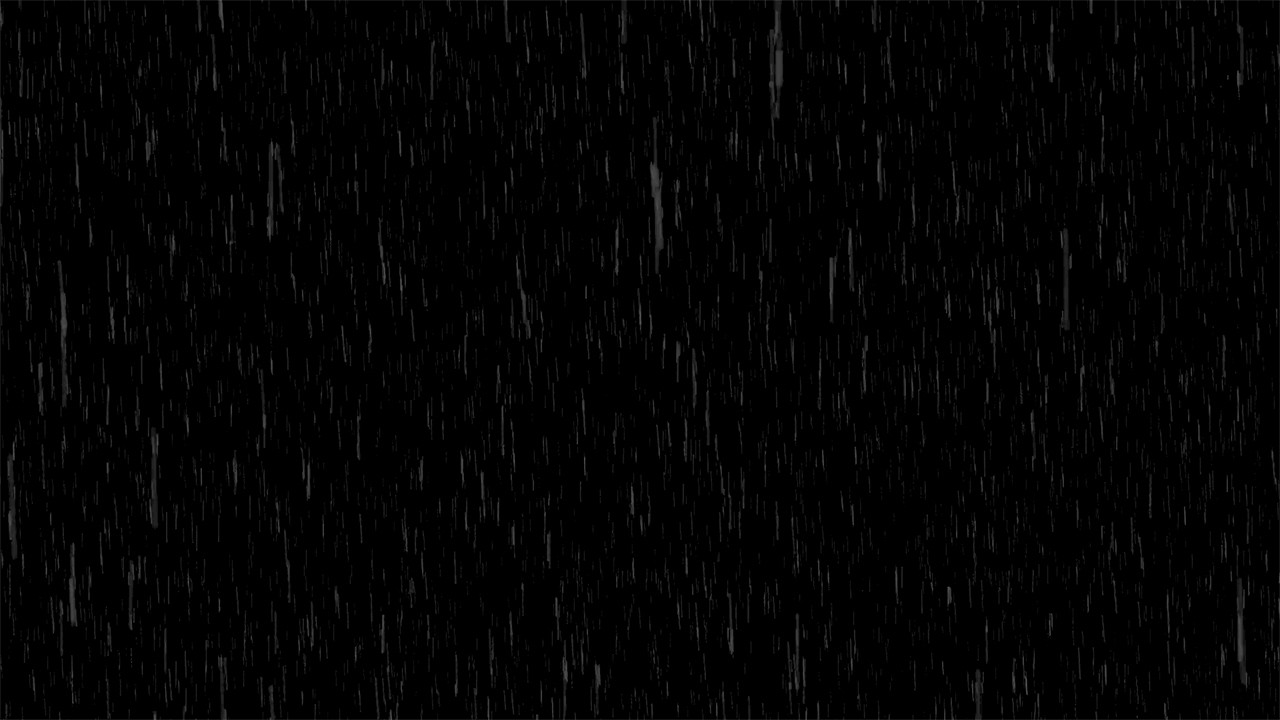 GENTLE SLEEP UNTIL MORNING | Soothing Rain Sounds For Sleeping + Black Screen |  Mental Reset