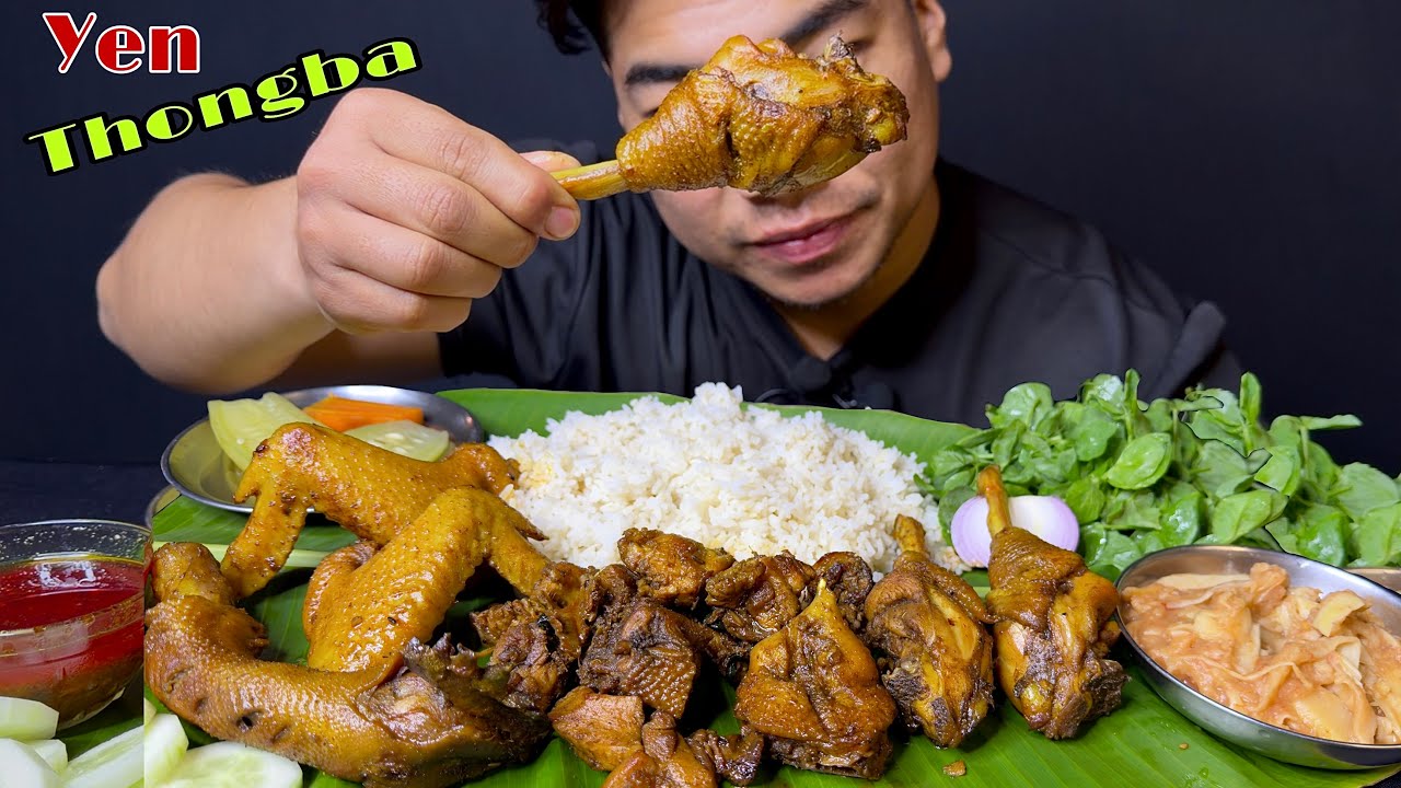 How to Prepare Manipur Chicken For a Mukbang at Home 🤤 || 