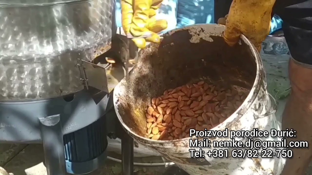 Pasirka, mašina za odvajanje koštica: šljive, kajsije, jabuke...