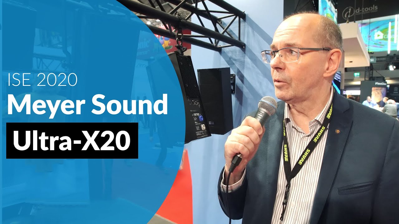 Meyer Sound ULTRA-X20 - nowe kolumny instalacyjne (ISE 2020)