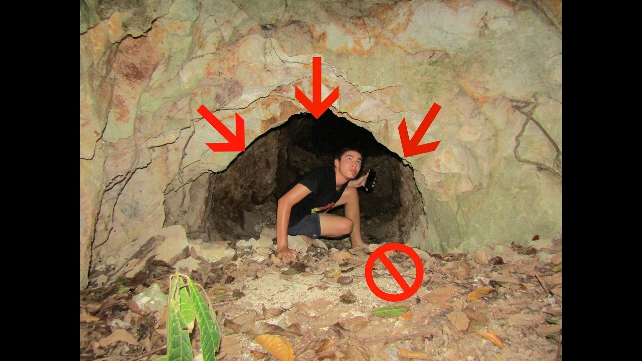 HAUNTED HOUSE AND CAVE EXPLORING!!