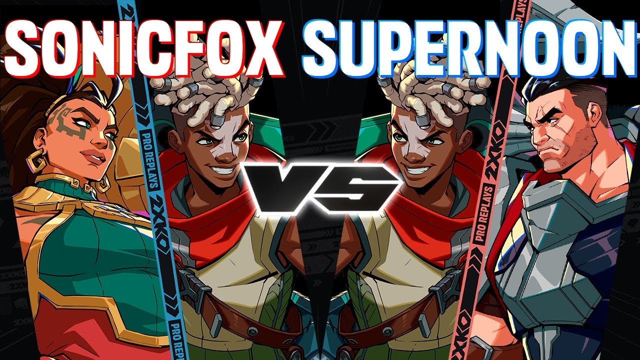 SonicFox (Ekko-Illaoi) vs Supernoon (Ekko-Darius) ▰ 2XKO Pro level replays
