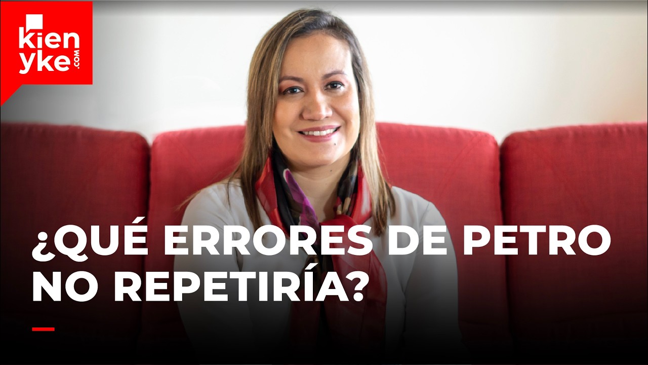 Carolina Corcho destapa su plan presidencial y marca distancia con Petro