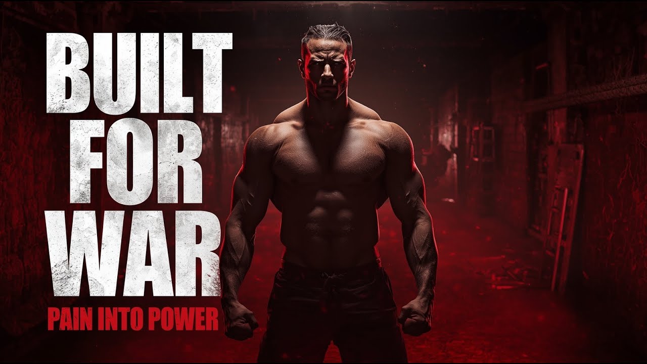 BUILT FOR WAR | Pain Into Power (Ultimate Gym Motivation Song)