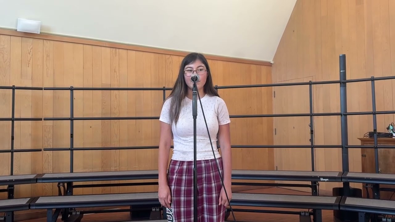Sophomore Speech - Autumn Troy '28