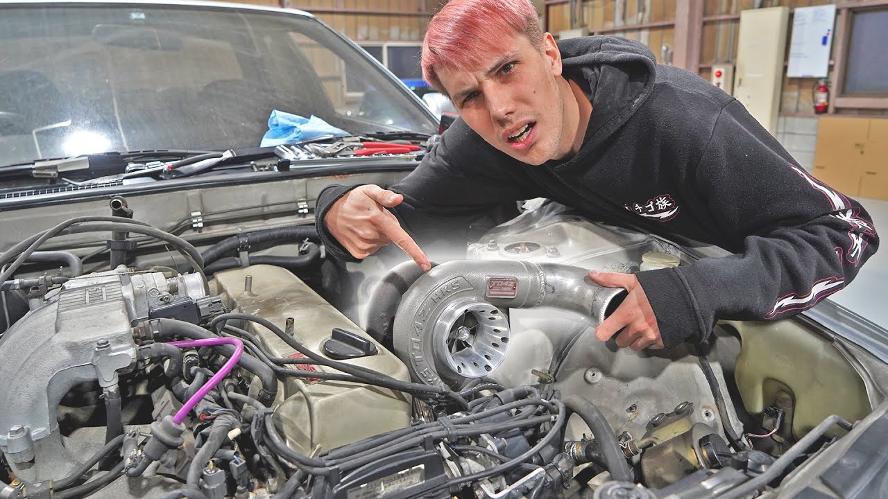 I Put a TURBOCHARGER on Nissans Worst Engine!