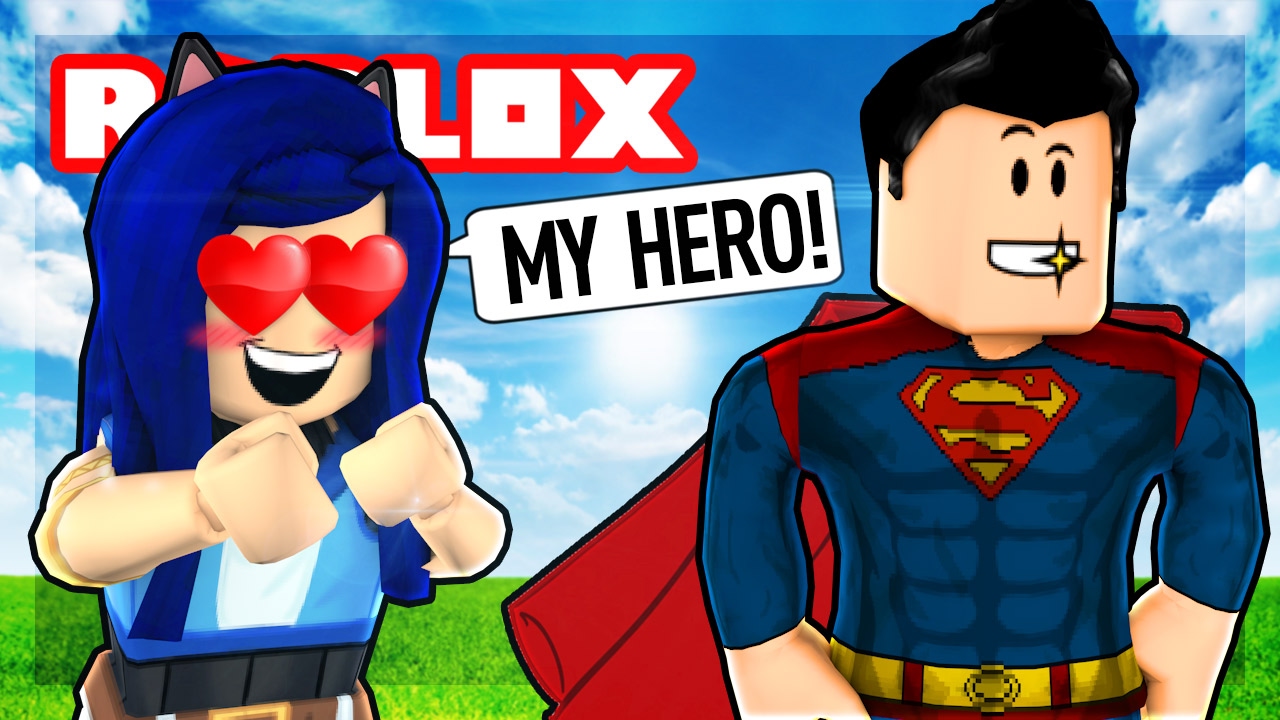 CREATING MY OWN SUPER HERO IN ROBLOX!