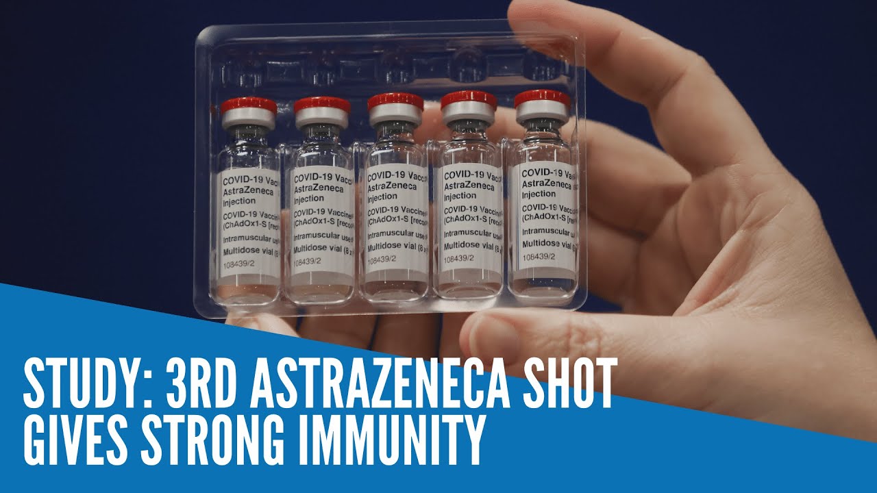 Study: 3rd AstraZeneca shot gives strong immunity