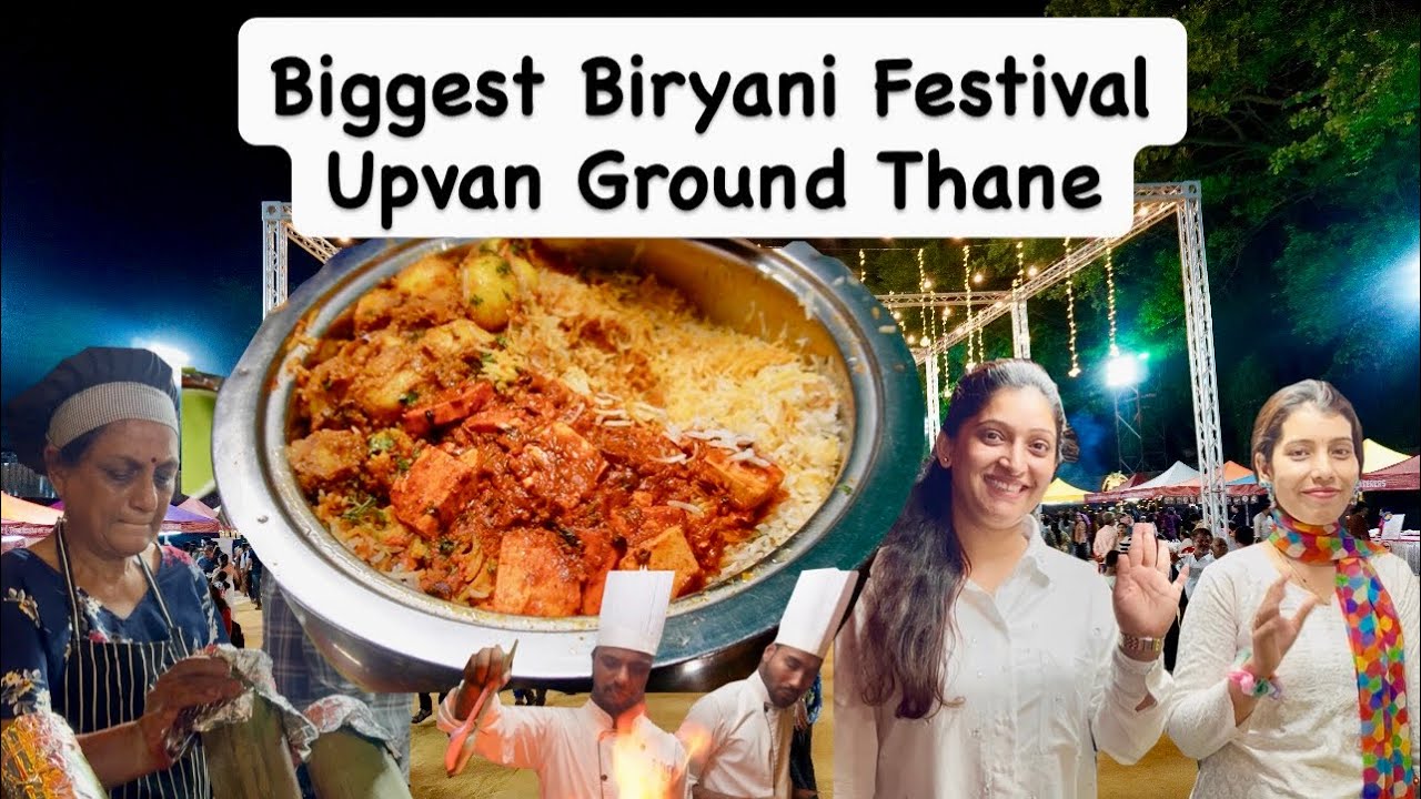 Biryani Festival Upvan Ground Thane #youtube #thane #biryani 