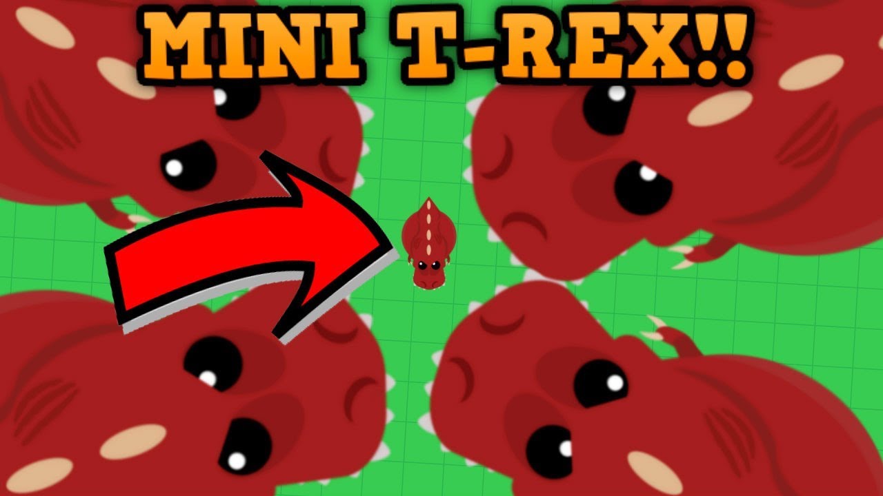 MOPE.IO SMALLEST T-REX EVER!! // Ripping Animals Out Of Ocean (Mope.io Trolling)