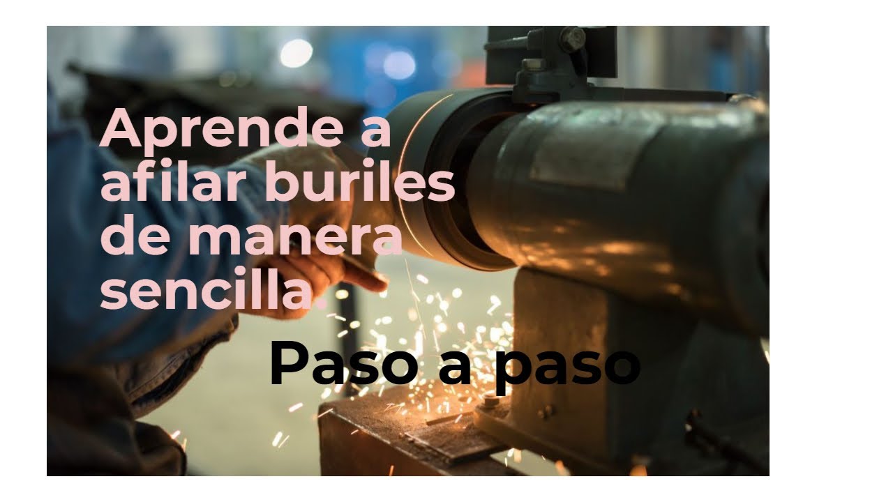 &iexcl; Afilado de buril ! Desde Cero (paso a paso) #Torno #Tips #Tutoriales