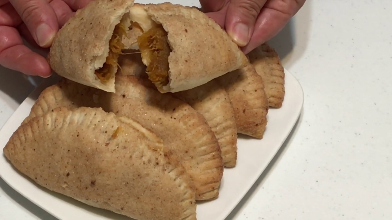 Empanadas De Calabaza 🎃 Con Masa De 3 Ingredientes