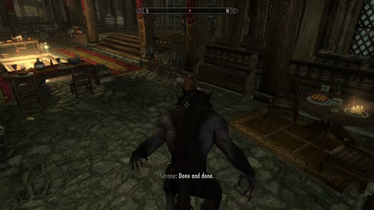 What if you transform into werewolf in front of Aela in Jorrvaskr- skyrim