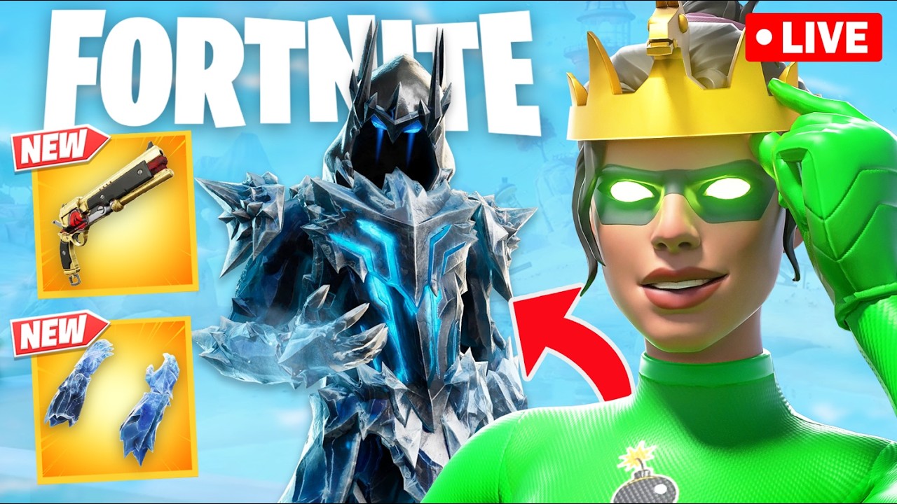 FORTNITE TEAM ICE KING GAMEPLAY!