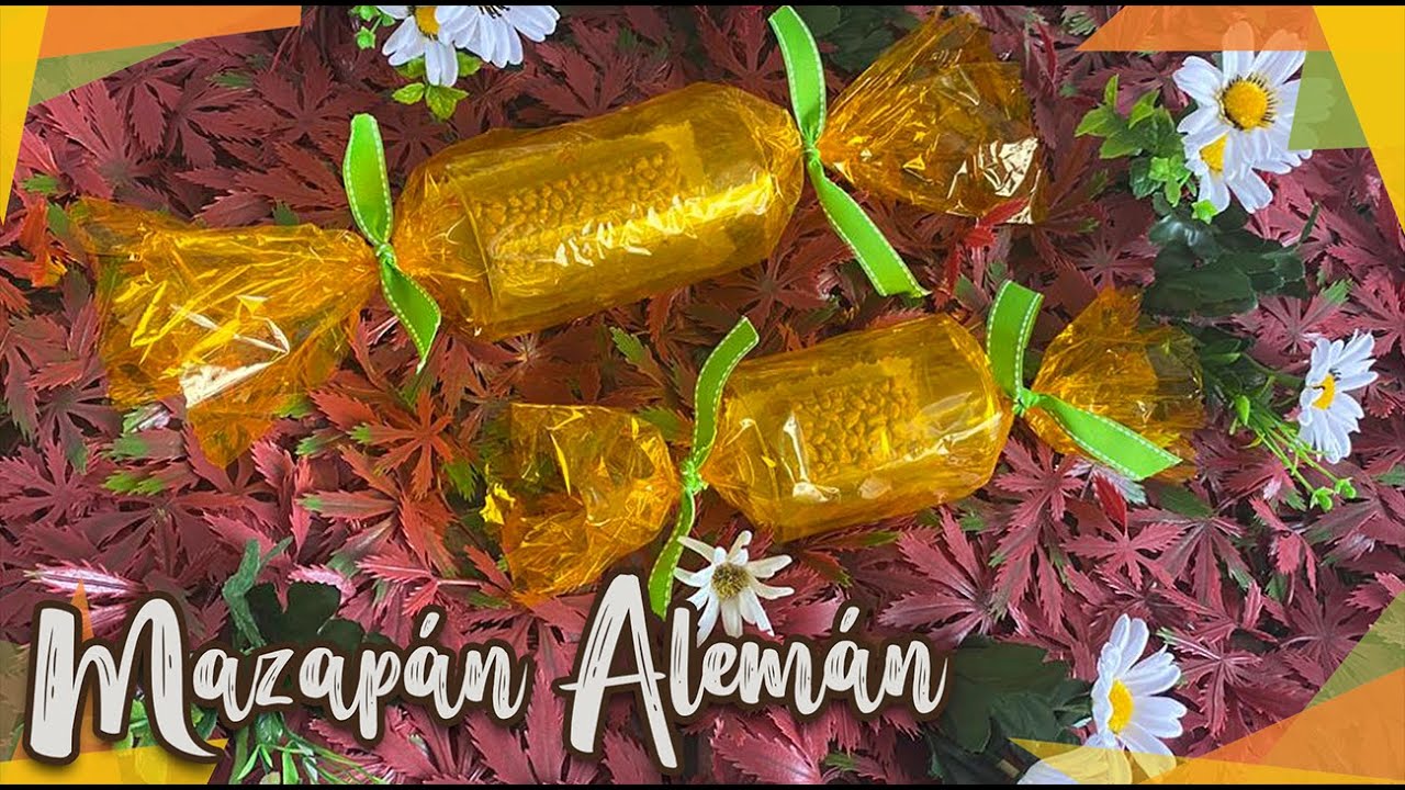 Mazapán tipo Alemán con Semillas de Girasol 🌻 Chuladas Creativas Como hacer un rico Mazapán 4 min