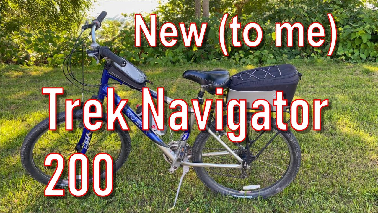 My New to me Trek Navigator 200 Hybrid Bicycle for Fitness Program
