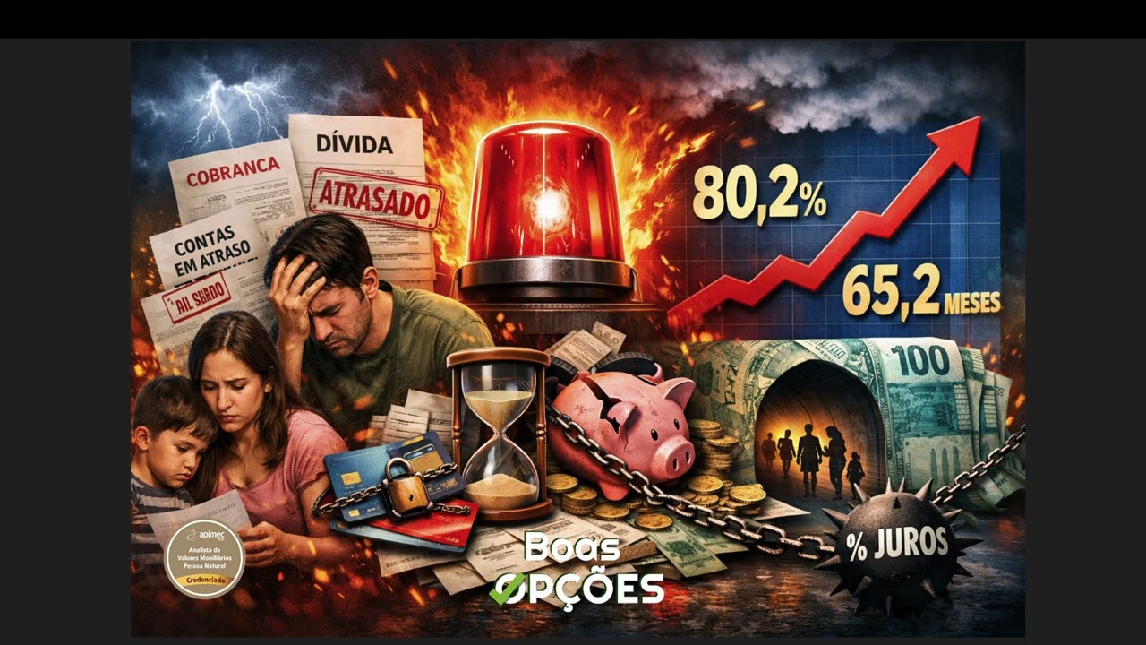 80% DAS FAMÍLIAS ESTÃO ENDIVIDADAS! #juros #economia #crescimento #empresas #emprego #recessão