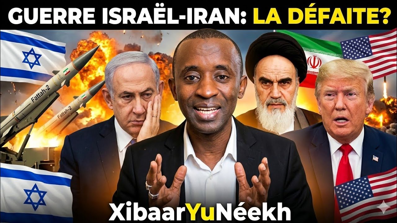 XIBAAR YOU YÉMÉ NEKH LOOL CI KOTÉ IRAN : benyamin netanyahou Mome...