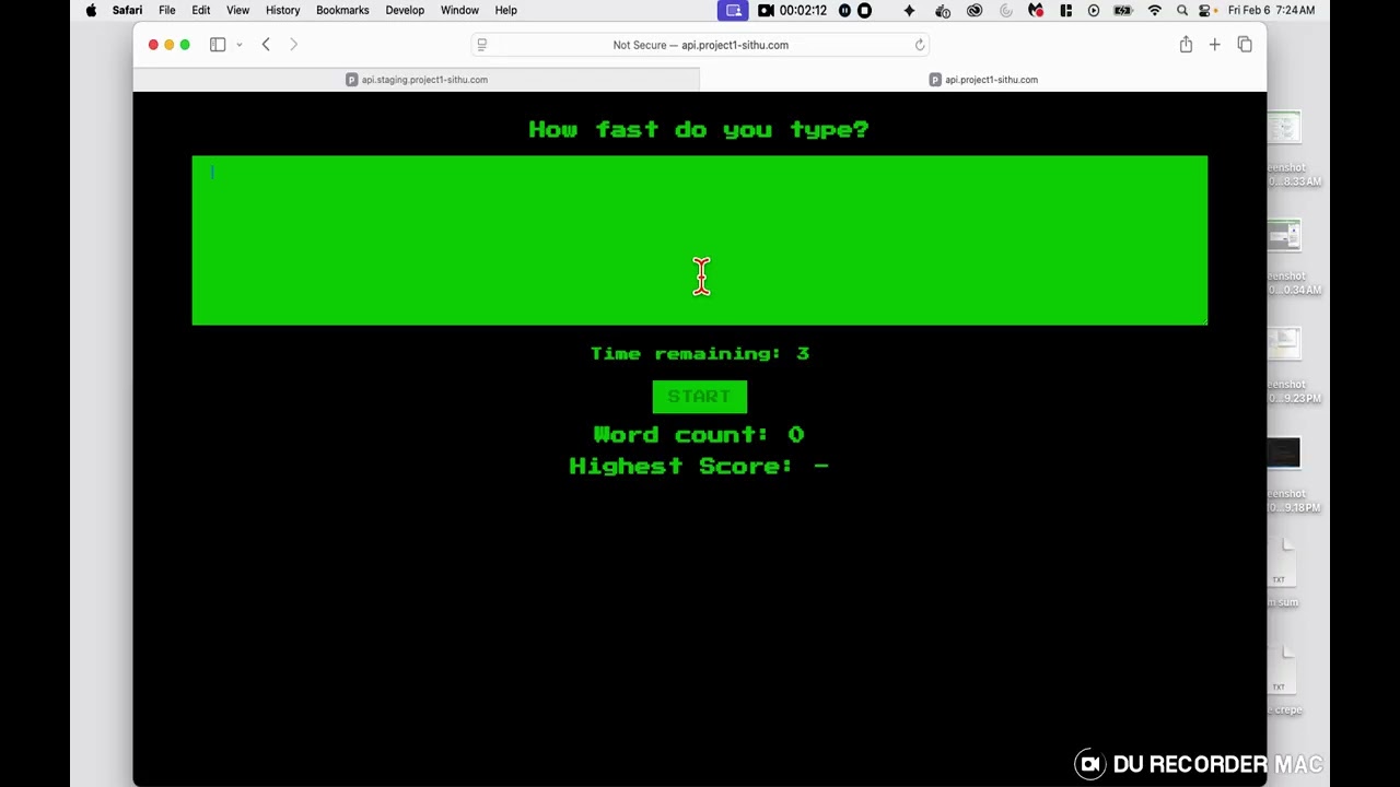Part5 Testing application,ESO, Alert