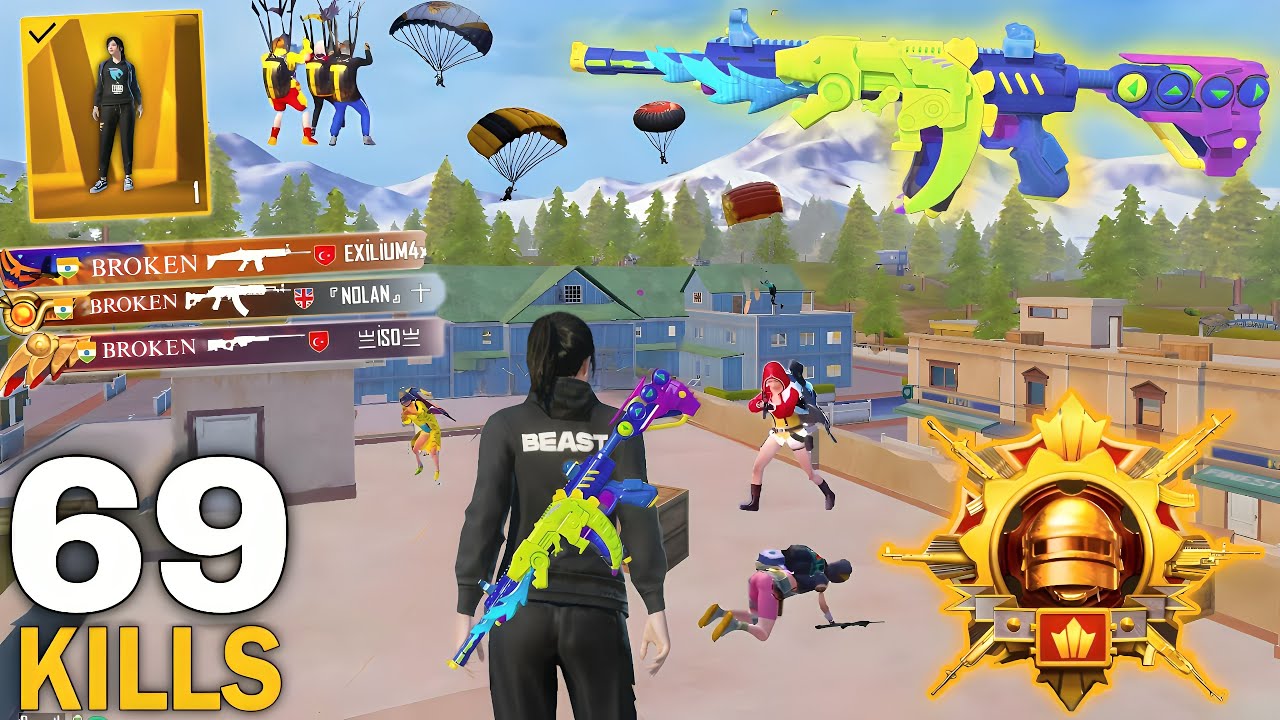 69 KILLS!🥵 NEW SEASON BEST LIVIK GAMEPLAY with mrbeast SET🔥SAMSUNG, A7,A8,J5,J6,J7,XS, A3, A4, A5, 