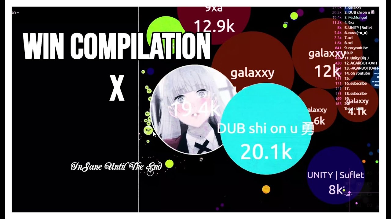 Agar.io | Win Compilation X - 