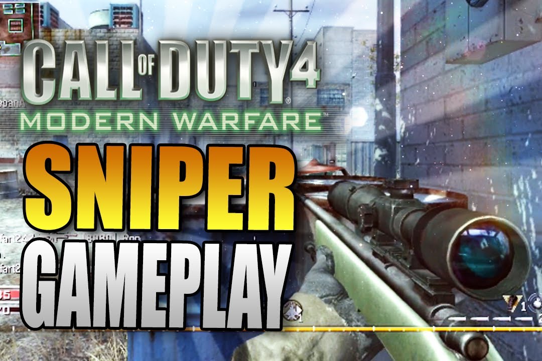 Nine Lives - Sniper FFA Gameplay on Vacant - Call of Duty 4 Modern Warfare Multiplayer Gameplay COD4