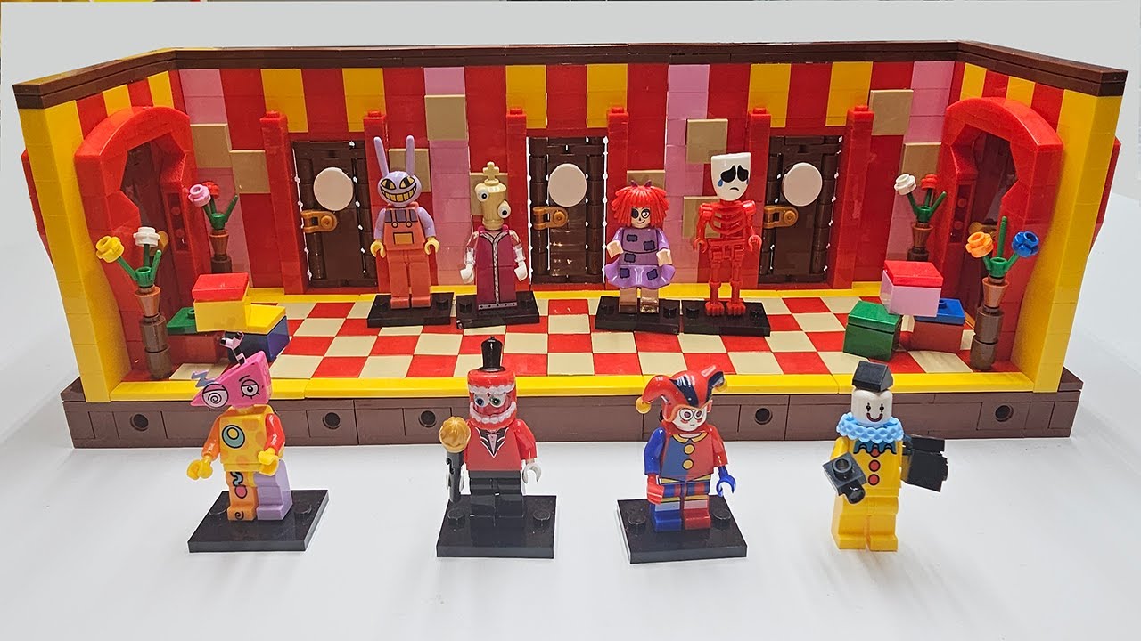 New The Amazing Digital Circus Lego Set!