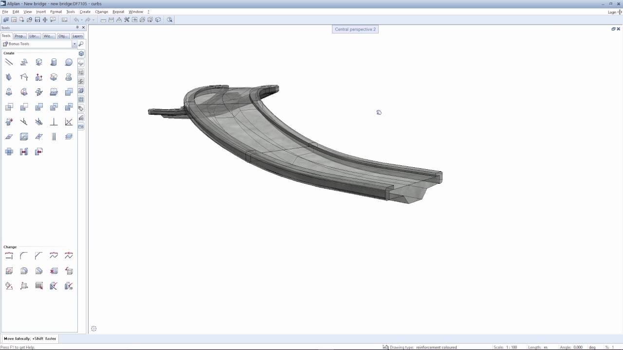 Allplan Engineering 2017: 3D Modeling (Loft)