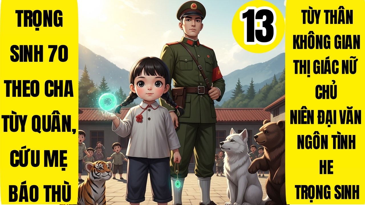 Tập 13: Trọng Sinh 70 Theo Cha Tùy Quân, Cứu Mẹ Báo Thù, Tùy Thân Không Gian, Cẩm Lý Thể Chất