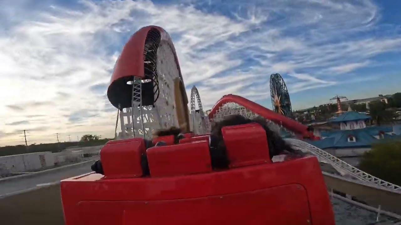 Incredicoaster 2022 GoPro Hero 10 4K California adventure