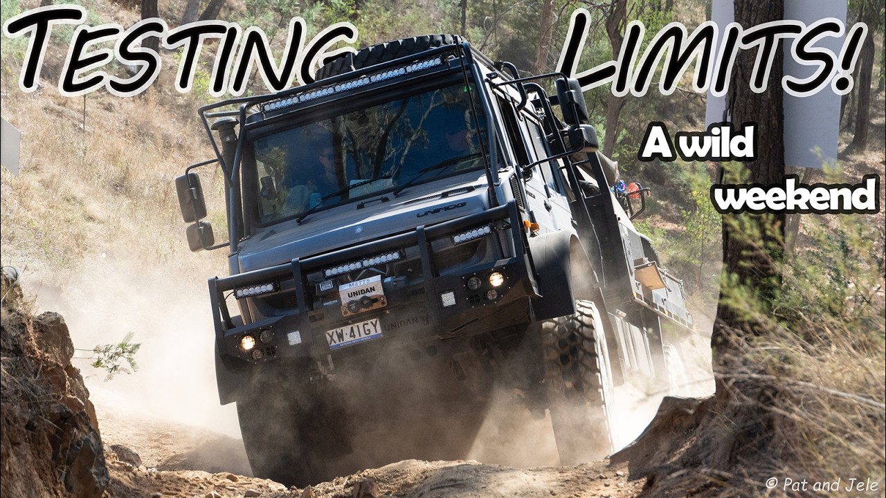 PUSHING UNIMOGS to their LIMITS - Unlimited Off-Road CHALLENGES! Unidan Meet-Up @ Springs4x4 Park