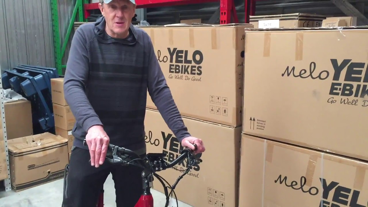 How We Fit A MeloYelo Electric Bike To The Customer