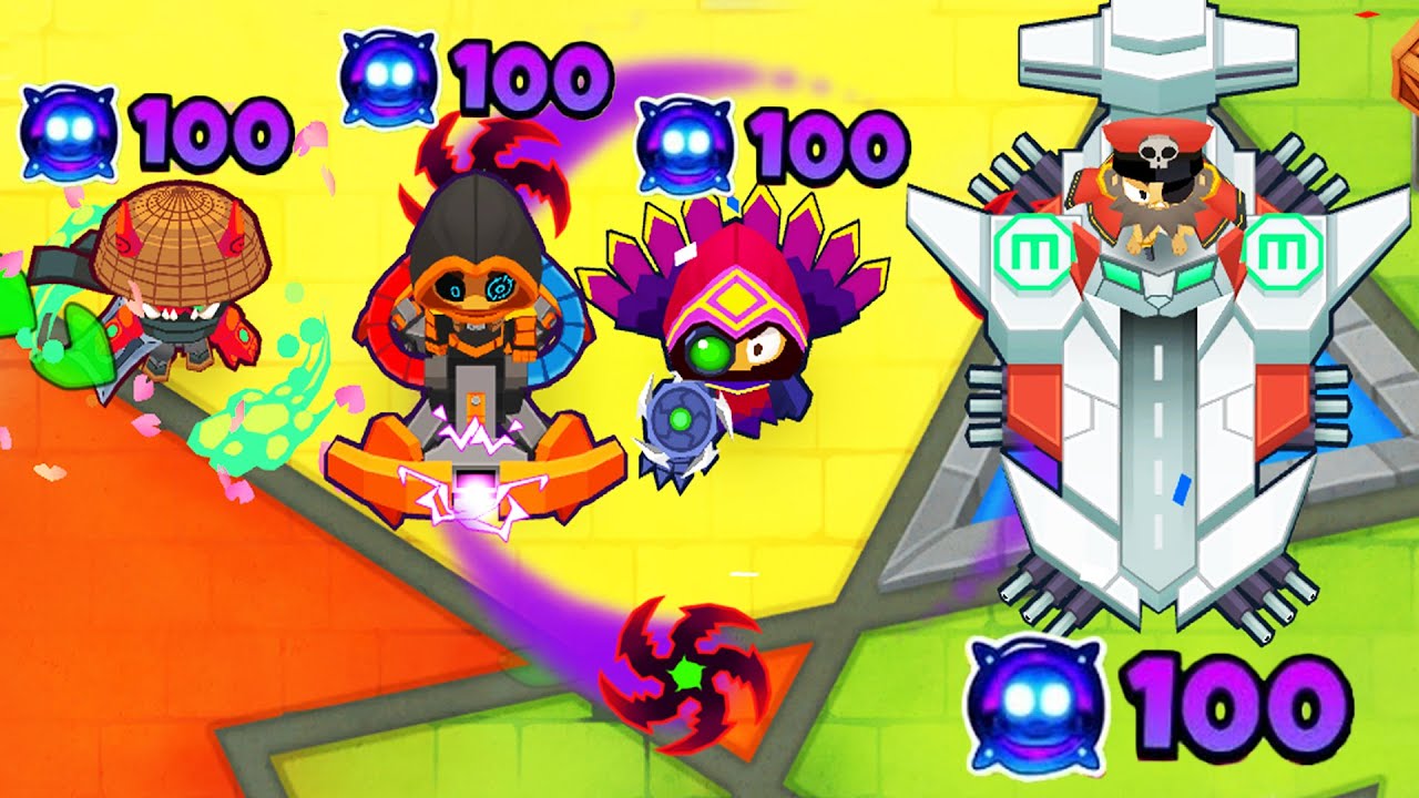 VŠECHNY MAX LVL PARAGONY V JEDNÉ HŘE! | Bloons TD 6