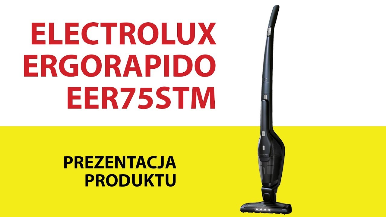 Odkurzacz pionowy ELECTROLUX Ergorapido EER75STM