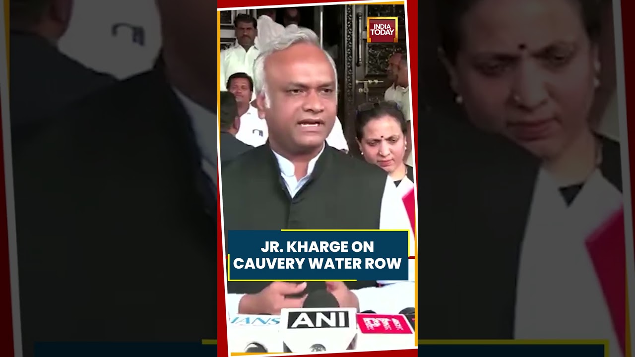 Priyank Kharge On Cauvery Row, Parliament: &lsquo;Supreme Court Direction Must Be Followed&rsquo; #Shorts