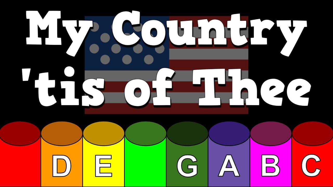My Country 'tis of Thee - Boomwhacker Play Along