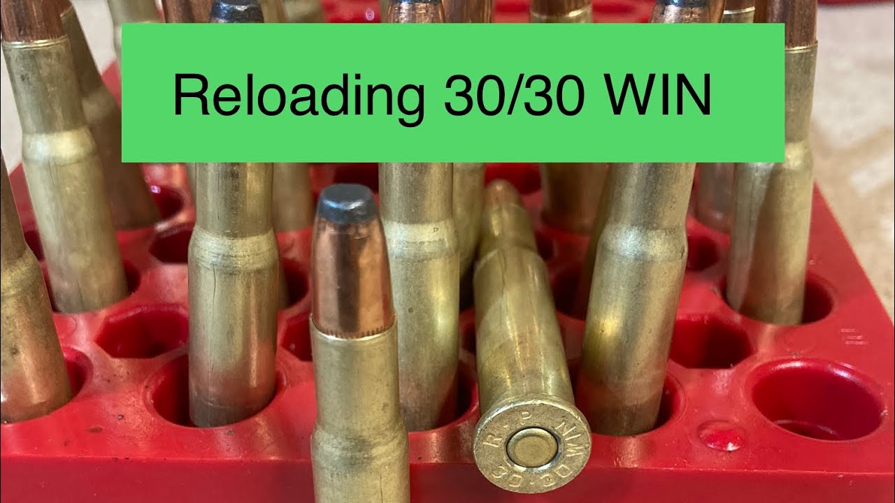 Reloading 30/30 Win. From cleaning to loaded