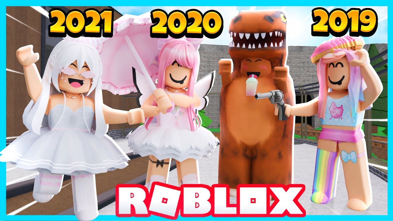 MURDER MYSTERY 2 pero CADA MUERTE ME PONGO una SKIN DEL PASADO!! en #roblox