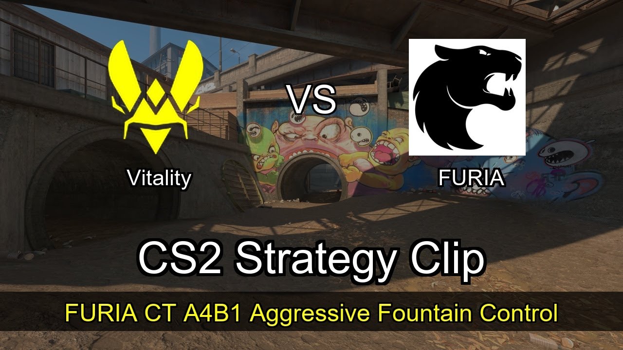 FURIA CT A4B1 Aggressive Fountain Control - Overpass G3R19 | FURIA | IEM Chengdu 2025 #cs2 #count...