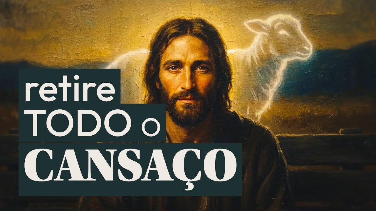 JESUS REVELA: o SEGREDO para RETIRAR o PESO do MUNDO dos seus OMBROS 🕊️