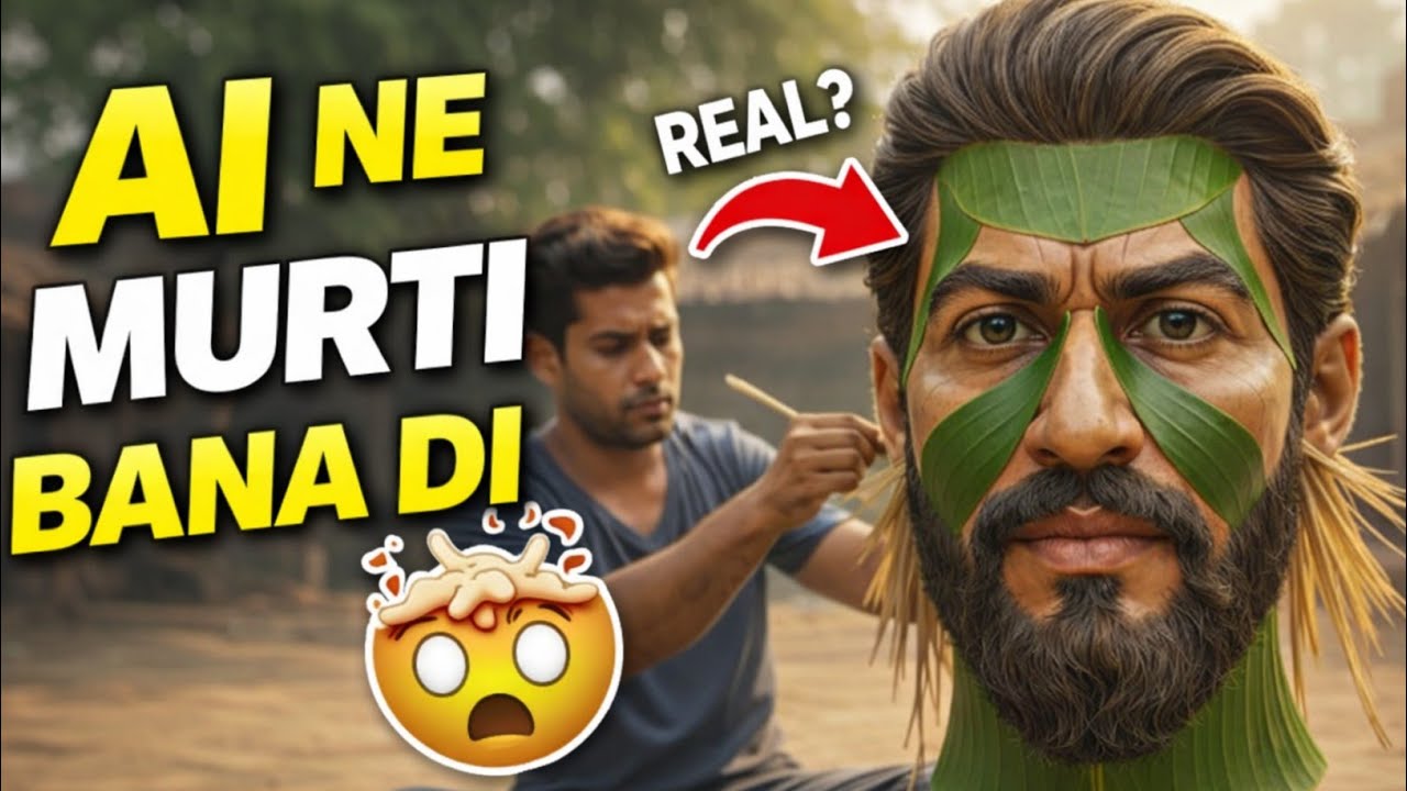 AI Se Sculpture Video Kaise Banaye? | बिना कलाकार बने मूर्ति बनाओ 😲