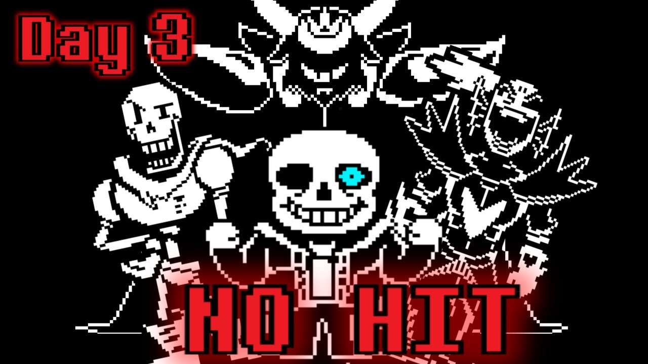 Trying To Beat Undertale Genocide Route Damageless (Day 3)