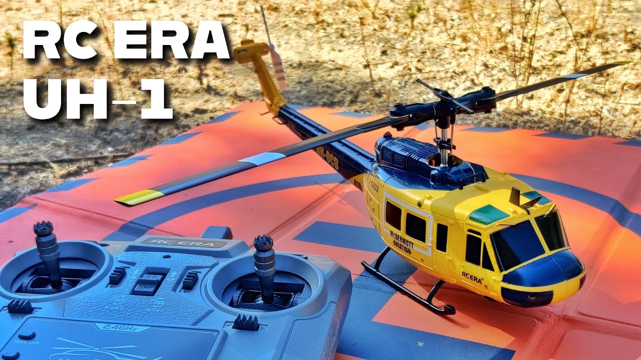 &iexcl; Helic&oacute;ptero RC Super F&aacute;cil de Volar ! HELICOPTERO RC ERA C032 UH-1