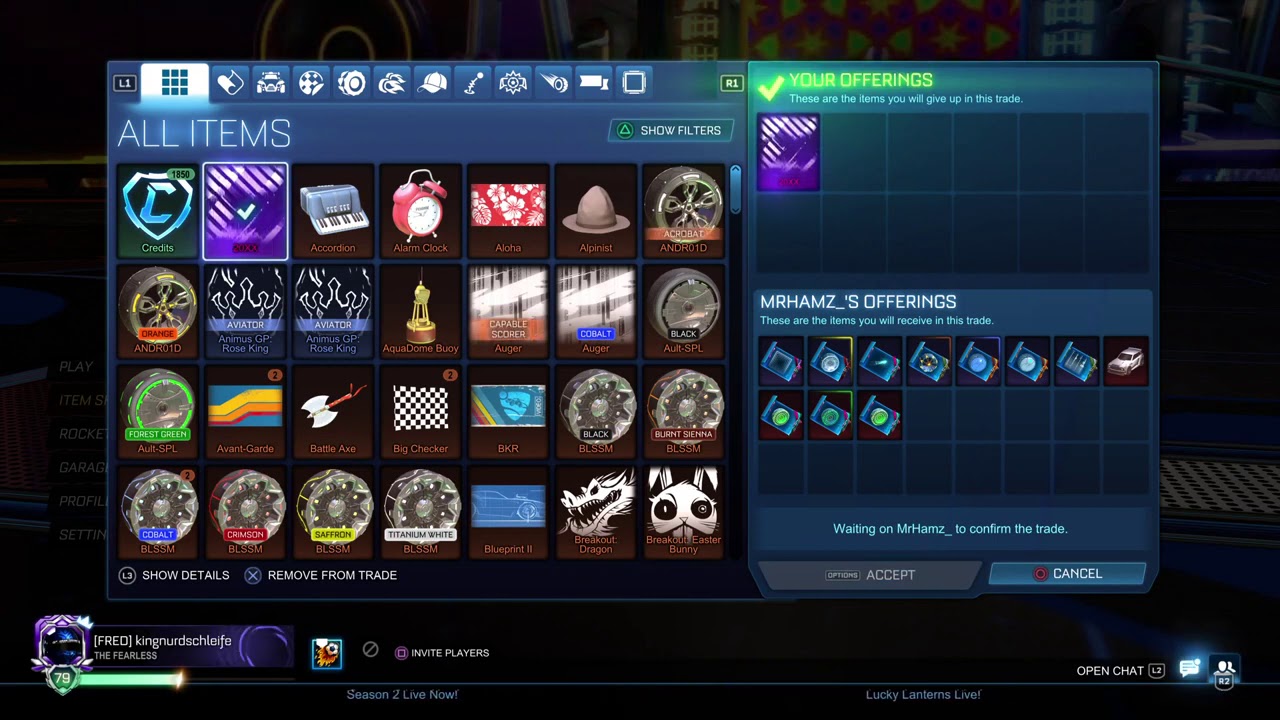 Rocket League Scam Report #16801