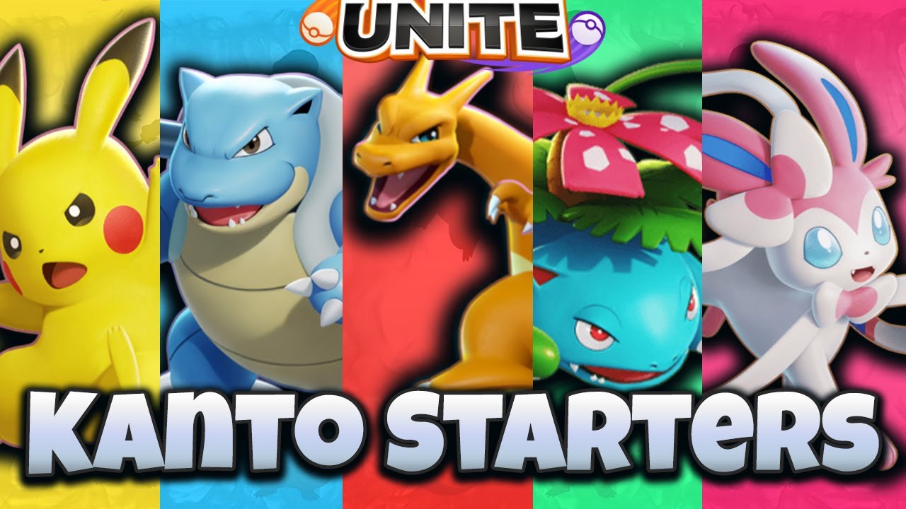 Pokémon Unite Kanto Starter Team Challenge